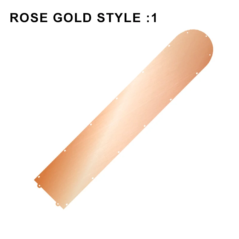Rose gold Нижняя крышка батареи анти-столкновения пластины предохранитель из нержавеющей стали для Xiaomi M365 электрический скутер B99 - Цвет: Rose gold