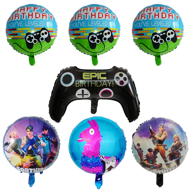 Video Game Controller Balão de alumínio para crianças, festa de  aniversário, decoração do campo, celebridade da Internet, brinquedo do  miúdo, 68cm x 49cm - AliExpress