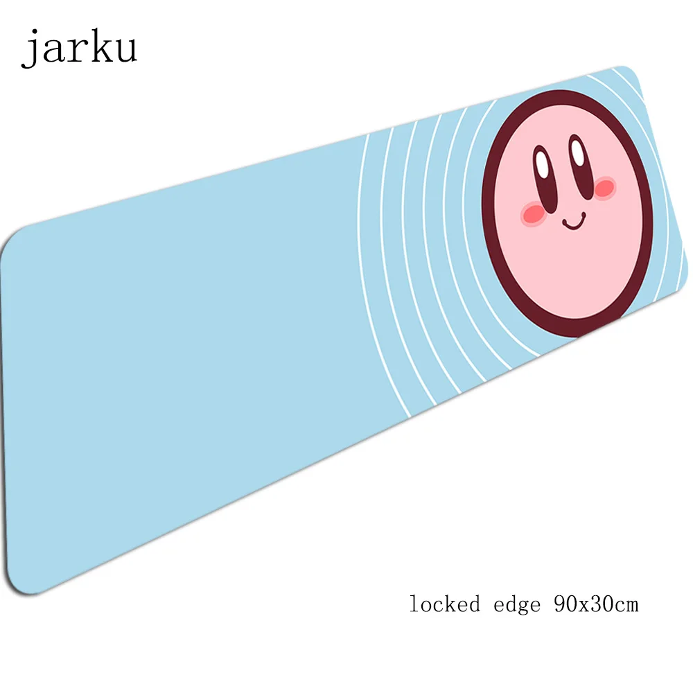 900x300x2 мм Kirby коврик для мыши игровой коврик для мыши подарок геймер коврики для мыши игровой компьютер padmouse гель для ноутбука игровой коврик - Цвет: Size 900x300x2mm
