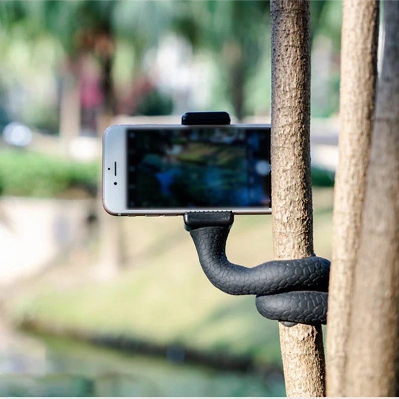Форма Змеи Автомобильный держатель для телефона с присоской 360 градусов держатель подставка для телефона держатель Универсальный Регулируемый сотовый телефон держатель крепление