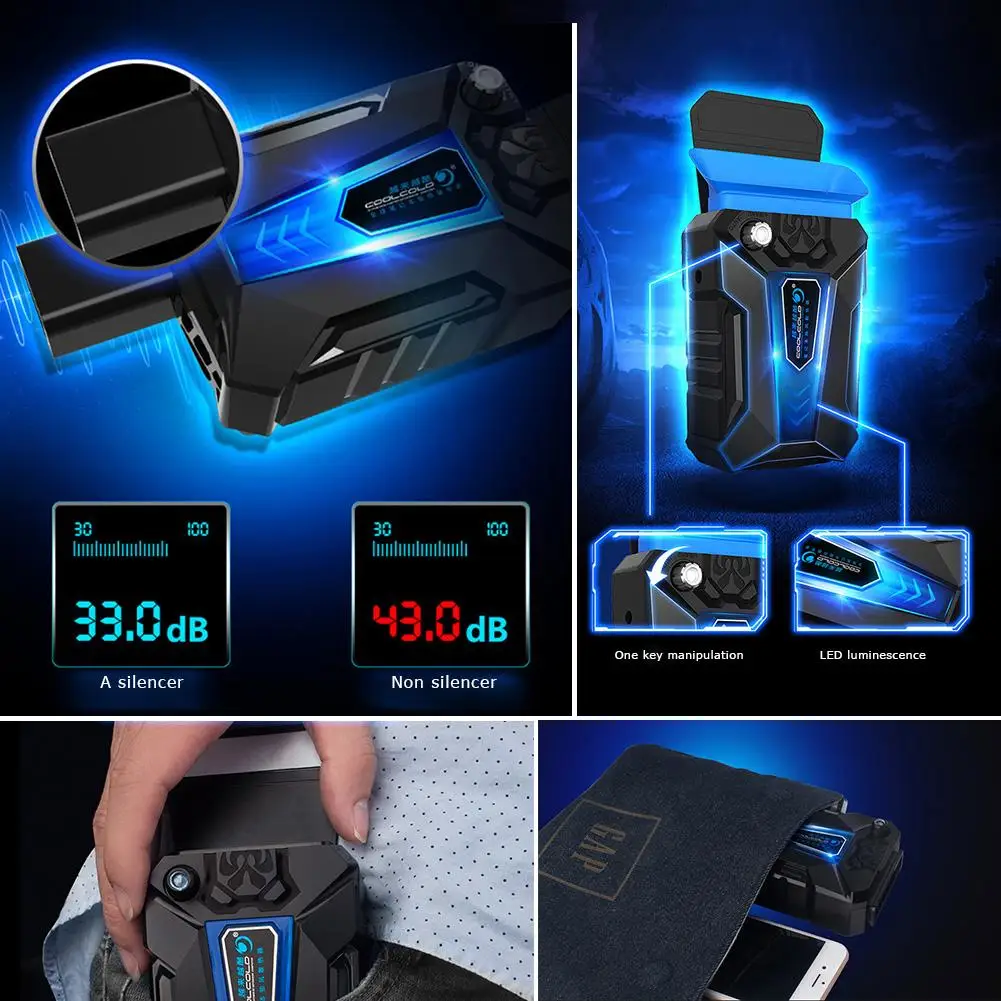 Портативный Вакуумный охладитель для ноутбуков внешний USB вентилятор с