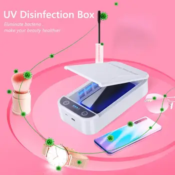 

Multifunctional UV Sterilizer Wireless Phone Charger Aroma Diffuser For Mask Disinfect Bacterial Baby Sterilization Box Hot