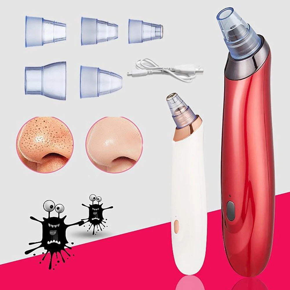Electric Blackheads Pores Comedo Remover Vacuum Cleaner Facial Skin Extractor | Красота и здоровье