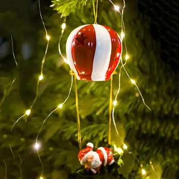 

Christmas Tree String Lights Christmas Tree Hot Air Balloon Decoration Lights Santa Claus Decoration Pendants Home Christmas Dec