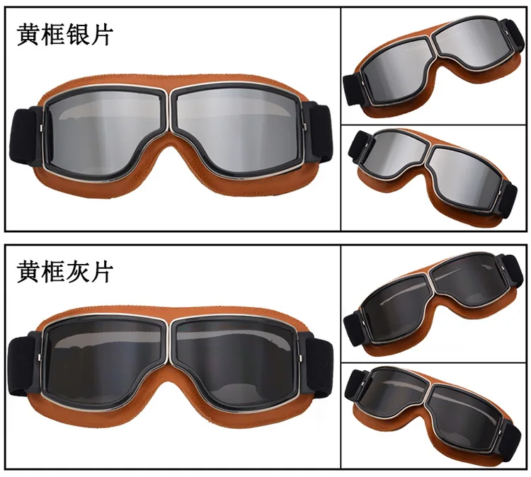 Стиль Harley Goggles мотоциклетные очки для езды по бездорожью защитные очки для глаз локомотив шлем очки пилоты велосипед Glas