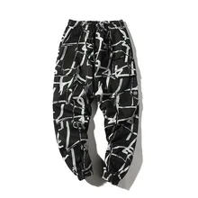 Осень и зима, стиль, повседневные штаны с креативным принтом для мальчиков, комбинезон, молодежная мода,, камуфляжная форма