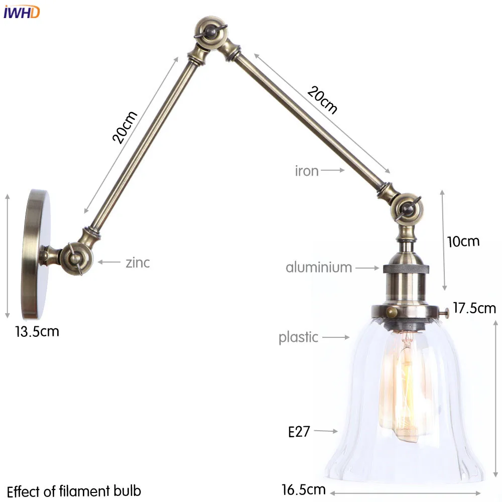 BA07L青古铜 尺寸图 钨丝 英文版