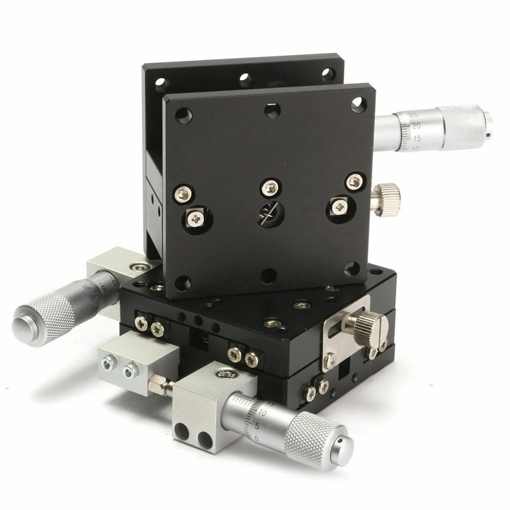 

Trimming Platform Axial Linear Stage Bearing Tuning Sliding Table Lifting 60x60mm DC120