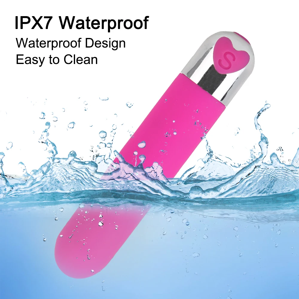 Bullet Vibrator With 10 Modes For Clitoral And G Spot Stimulation_voghion.com