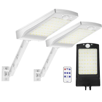 

900LM 56 LED Solar Light Ip65 Waterproof Outdoor Powered Garden Lights Floodlight Lamp bulbs spot light remote spotlight floodl