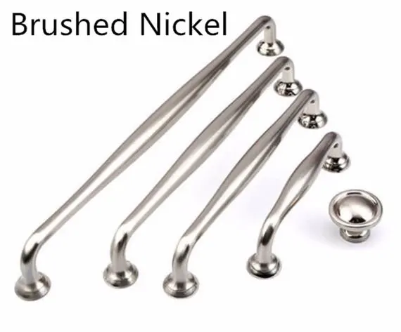 3 75 5 6 3 7 55 Polished Chrome Drawer Pulls Large Kitchen Cabinet Pulls Knob Door Handles Brushed Nickel Dresser Knobs Cabinet Pulls Aliexpress