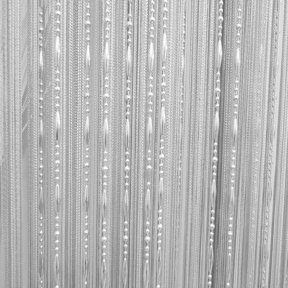 Струнная занавеска на цепочках блестящая кисточка линия занавес s оконная дверь делитель драпировка Декор для гостиной подзор украшение для дома 100x200 см