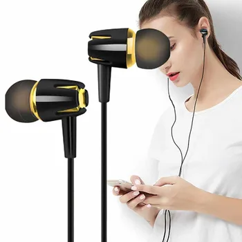 

Earphone wired Earphone E18 Adjustable volume pause/play For Huawei xiaomi Honor 3.5mm earbuds wire Headset for smartphone