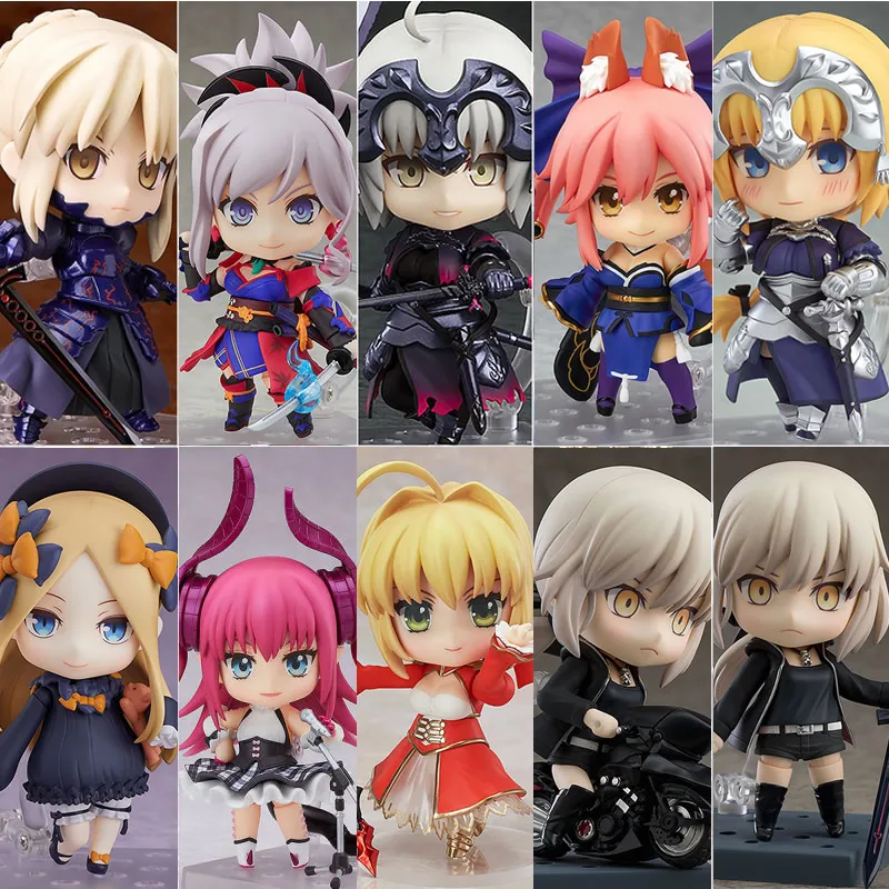 10 см оригинальная фигура серия Fate Женские персонажи меч ПВХ ABS Модель