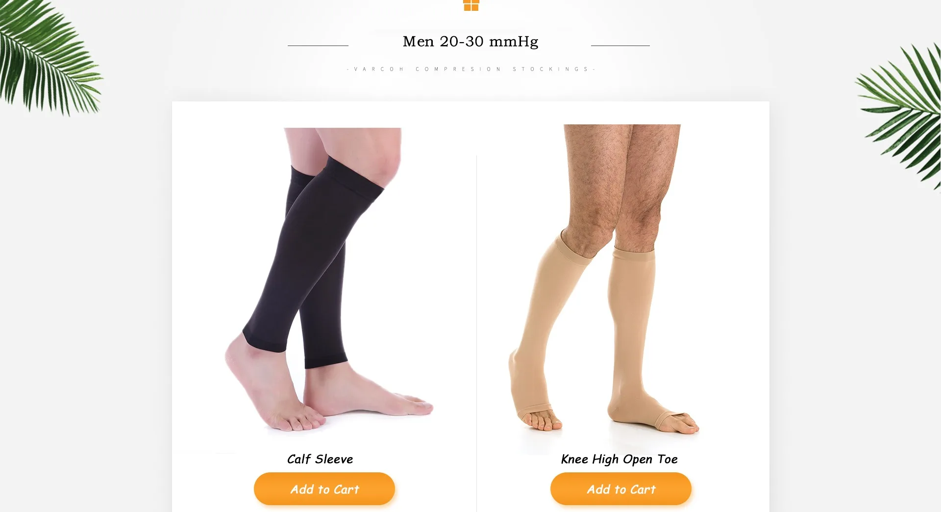 20-30 mmHg Women Knee High Closed Toe Compression Socks – Varcoh