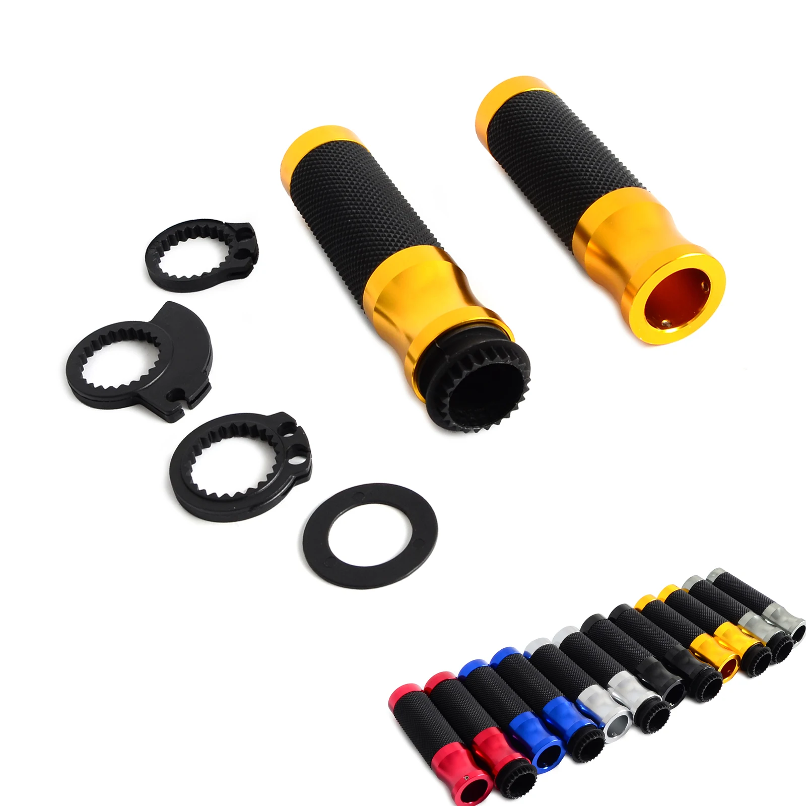 NICECNC 22 мм X 118 мм Универсальный для HONDA SUZUKI YAMAHA мотовездеход Kawasaki велосипед MX Dirt внедорожный с 7/" ручной бар GLOD