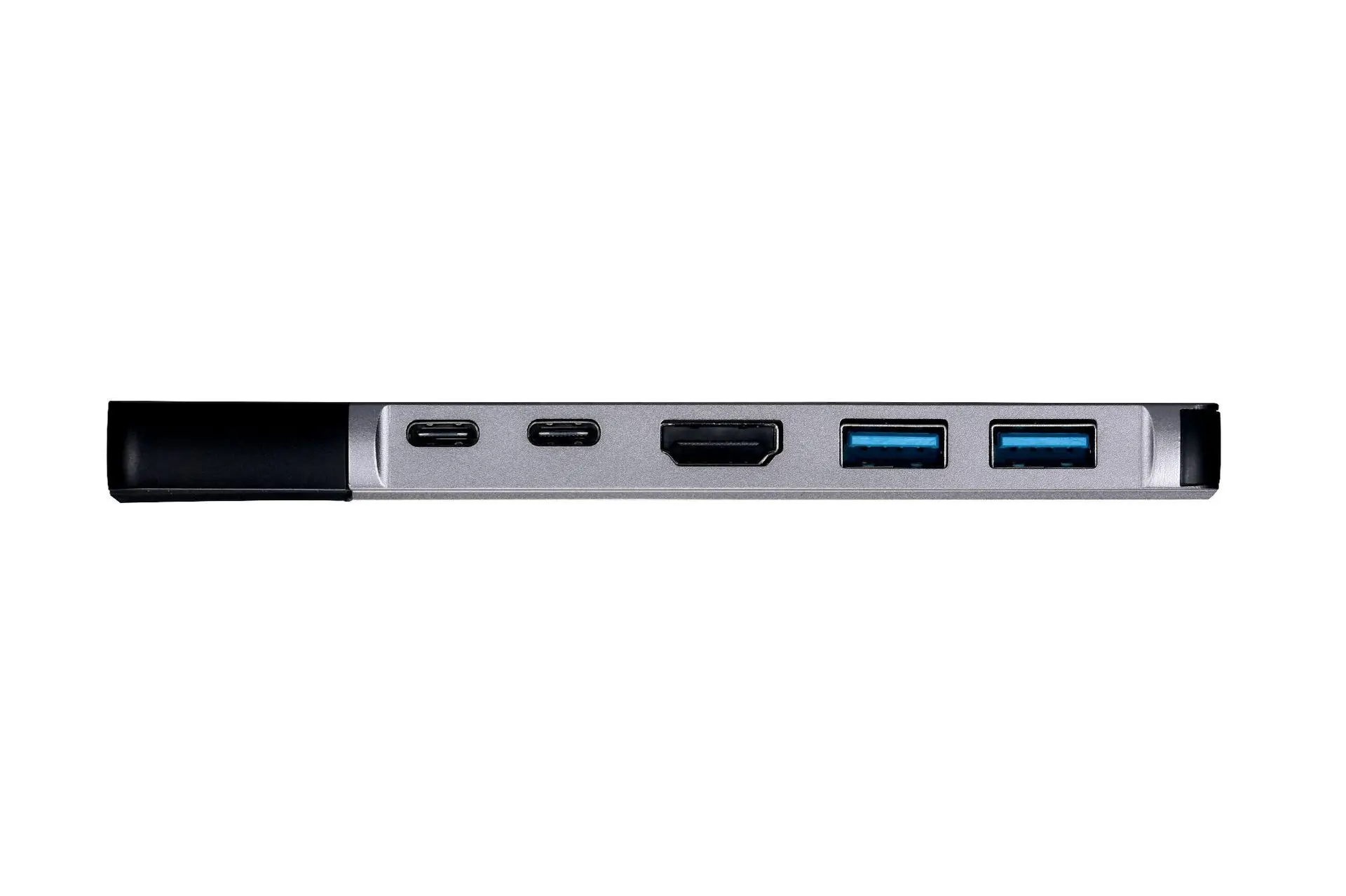 Тип-c концентратор металлический USB Hub Тетрадь расширение Интерфейс с HDMI USB 3,0 Rj45 6-в-1 хаб для ноутбука Macbook