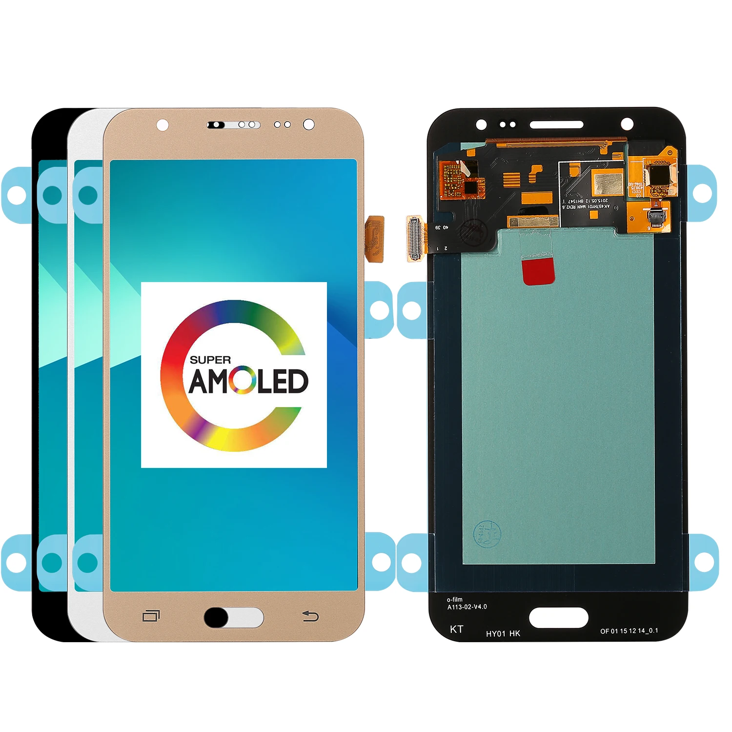 

5.0 "Super AMOLED LCD For Samsung Galaxy J5 2015 J500 J500F J500FN J500H J500M LCD Display and Touch Screen Digitizer Assembly