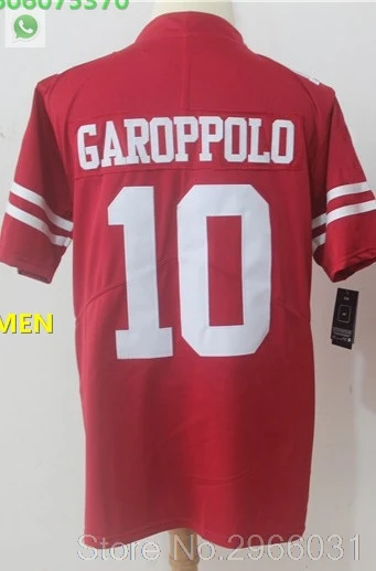 For men А+++ Качественная мужская футболка для взрослых 10 Jimmy Garoppolo 16 Joe Монтана Карлос 28 Hyde 49ers - Цвет: For men