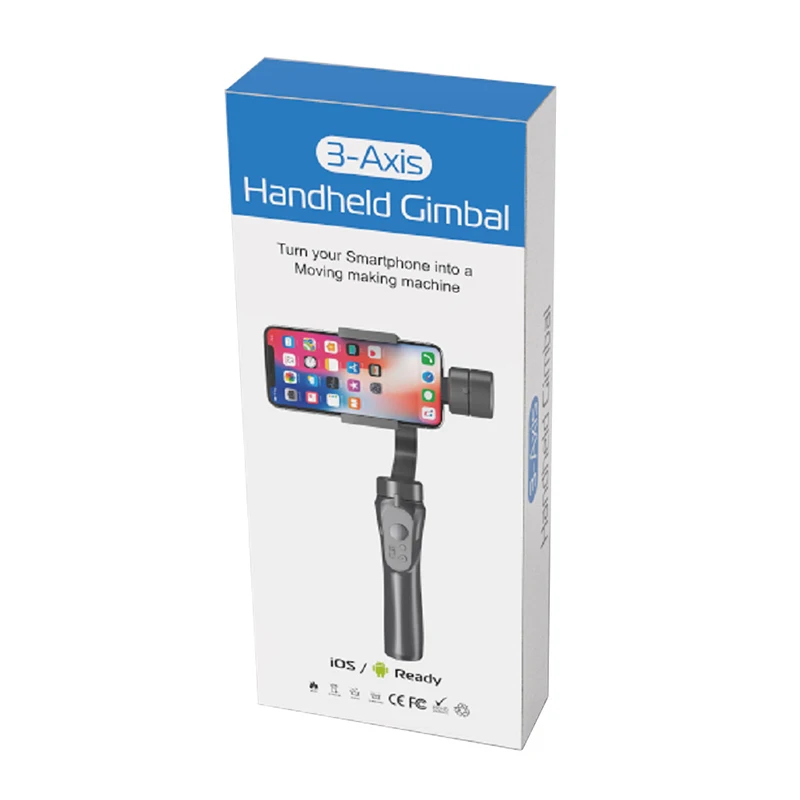 

Phone Stabilizing Holder Handhold Gimbal Stabilizer for Samsung Phones Camera BB55