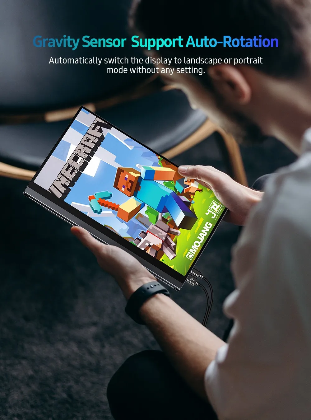 UPERFECT-4K UHD ޴ , ġ ũ, ߷ , ڵ ȸ, 14 ġ , 10 Ʈ ġ, 3840x2160 ÷