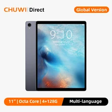 CHUWI HiPad Plus 11 Cal 2176*1600 rozdzielczość MT8183V/procesor Octa Core Android 10 OS 4GB RAM 128GB Tablet ROM 2.4G/ 5G WiFi