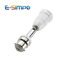 B22 к E27 Светодиодный цоколь лампы удлинитель адаптер огнестойкий PBT корпус с 10 см удлинитель светильник держатель Конвертеры