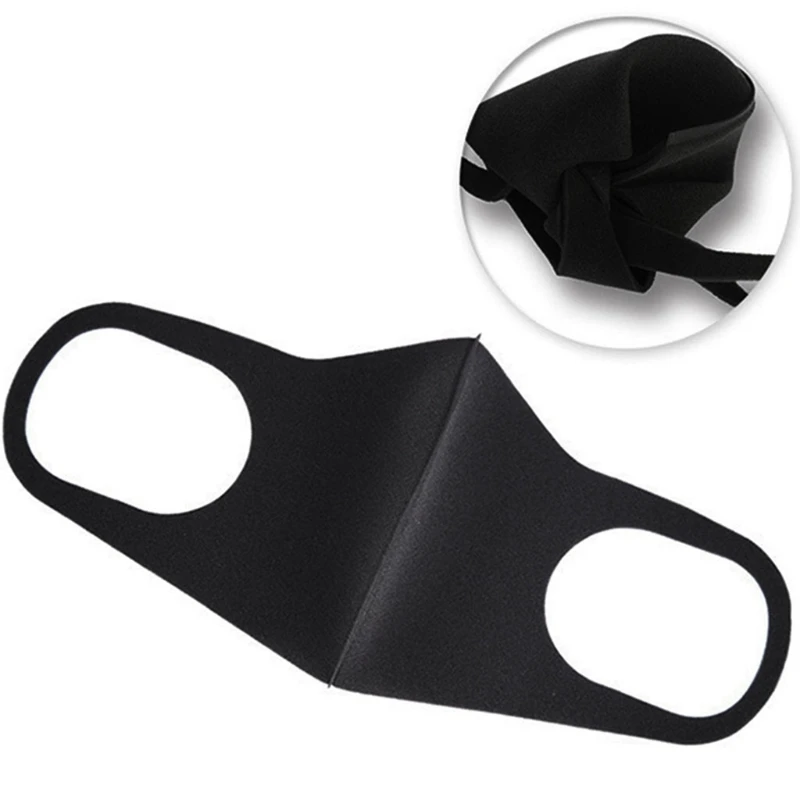 Fashion Dustproof Mouth Mask Breathable Sponge Unisex Sponge Elastic Earloop New 3