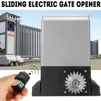 

1500kg Automatic Sliding Door Motor Sliding Gate Motor Opener With 2 Sets Control Switch Heavy Duty Electric Equipment