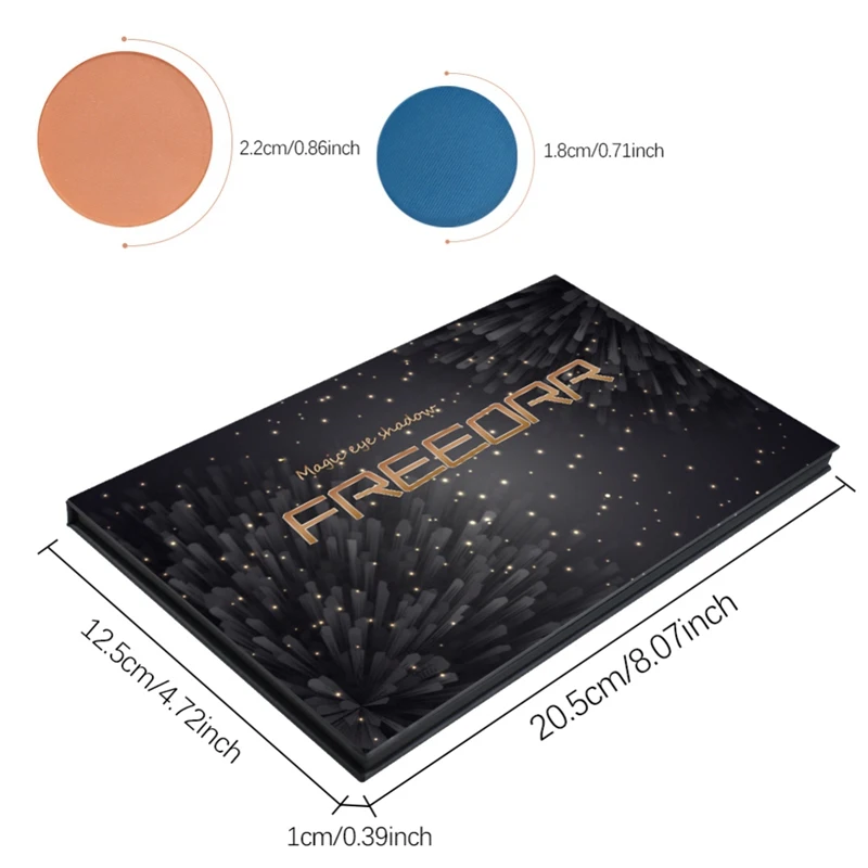 39-color Matte Shimmer Eyeshadow Palette Long-lasting Waterproof Smudge-proof Eye Shadow Hot