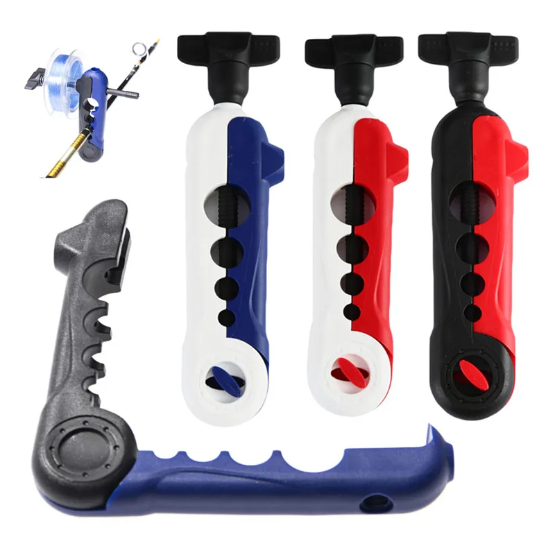 

Universal Fishing Line Spooler Portable Adjustable For Various Sizes Fishing Bobbin Rod Reel Winder Board Spool Line Wrapper