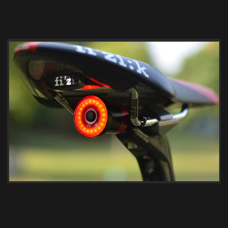 Умный задний фонарь для велосипеда ультра яркая фара для велосипеда перезаряжаемая авто вкл/выкл IPX6 Водонепроницаемые светодиодные велосипедные фонари задние аксессуары