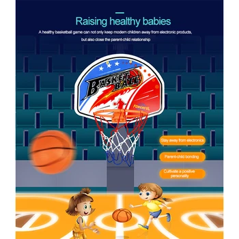 

Mini Basketball Hoop Toy Set Children Outdoor Games Development Of Adults Basketball Basket Interesting Indoor Sport Accessories