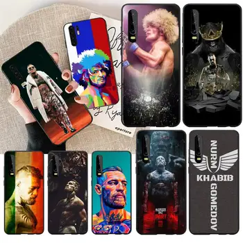 

PENGHUWAN UFC Conor McGregor khabib nurmagomedov DIY Painted Phone Case for Huawei Honor 20 10 9 8 8x 8c 9x 7c 7a Lite view pro