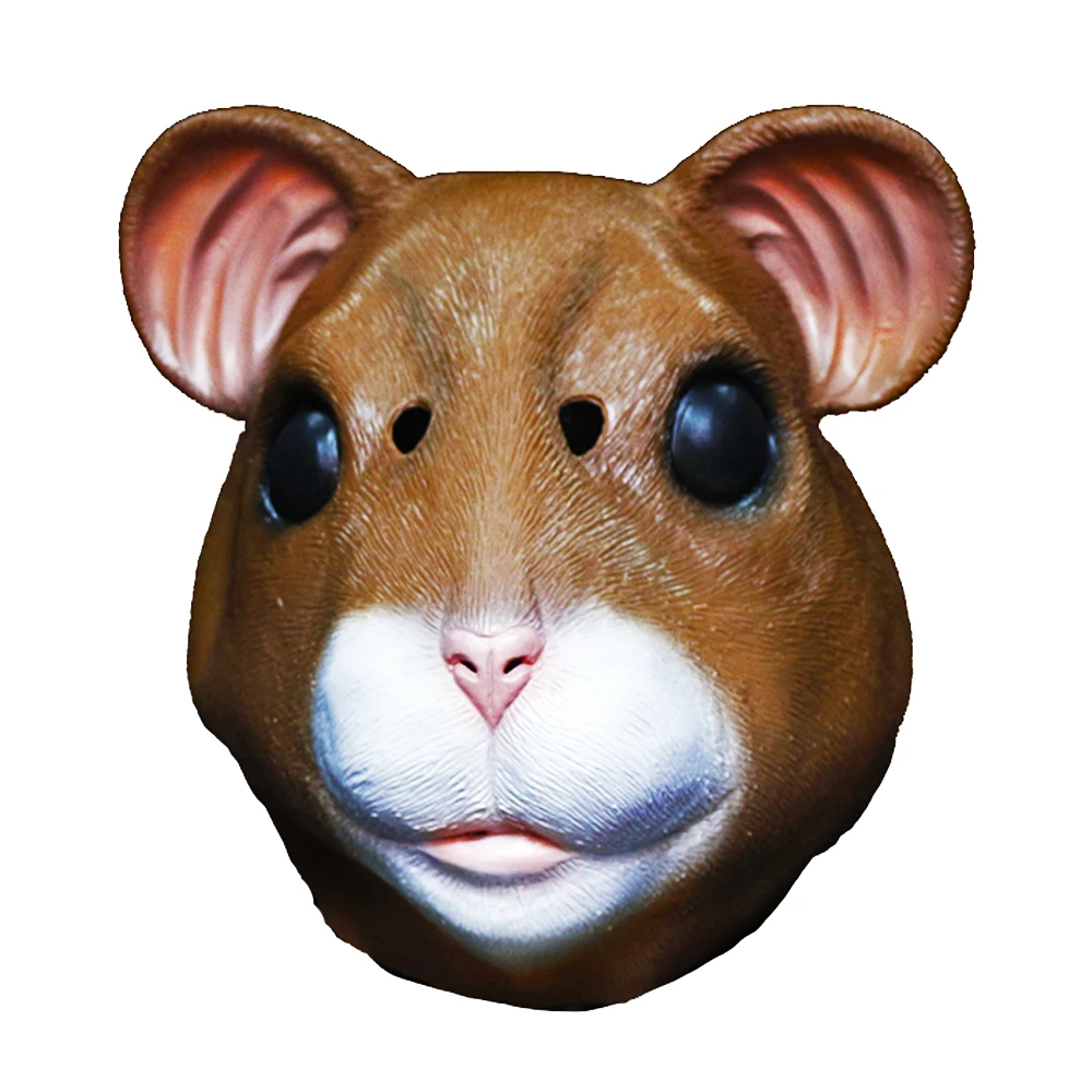 Cartoon Rat Mask Реалистичная Маскарадная маска для маскарада, маскарадные Вечерние Маски в виде животных - Цвет: Cartoon Rat Mask
