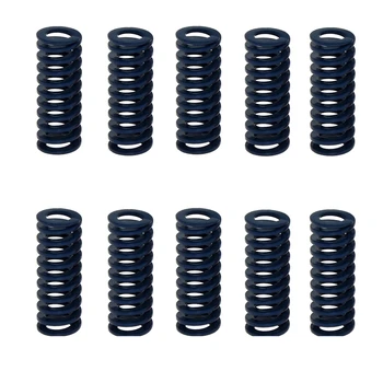 

10pcs 3D Printer Heated Bed Leveling Springs Stiff Flat Ended Compression Spring for Creality Ender 3 CR10 MK2B MK2A Accessories