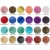 24Colors Natural Mica Powder Handmade Soap Making Glitter Pearl Powder Эпоксидная смола Пигмент для Ногтей/Тени для век DIY/ Блеск для губ