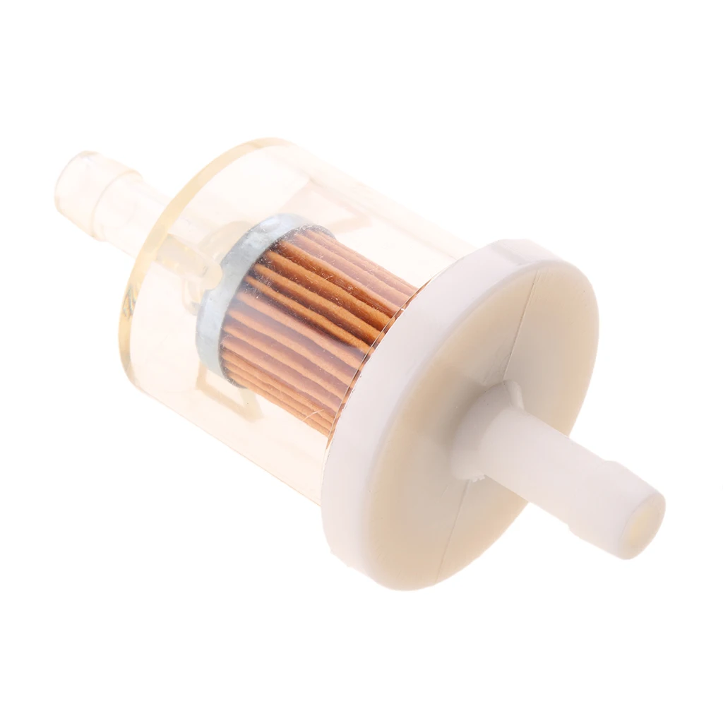 Petrol Fuel Filter Inline 7mm In & Out For Honda Motorcycle Scooter