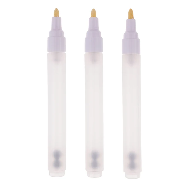 3X Akvarell Olaj Akrilfestékek Marker Toll Üres Cső Utántöltő 4.5 Mm -Es Tipp - Image 6