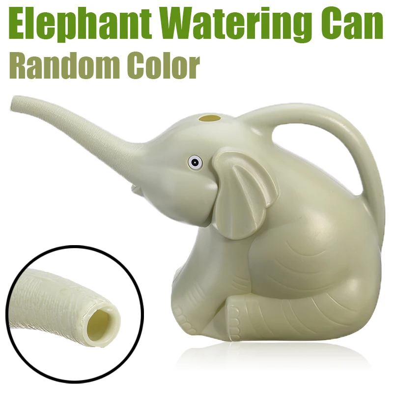 30x12x20cm Watering Plant Sprinkler PP Elephant Watering Can 2 Quart 1/2 Gallon Outdoor Garden Water Cans