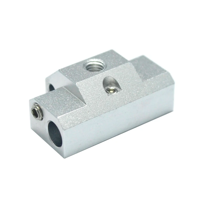 GIULY E3D Cyclops+ Aluminum 3D Printer Heater Block For 2 in 1 out Hot end