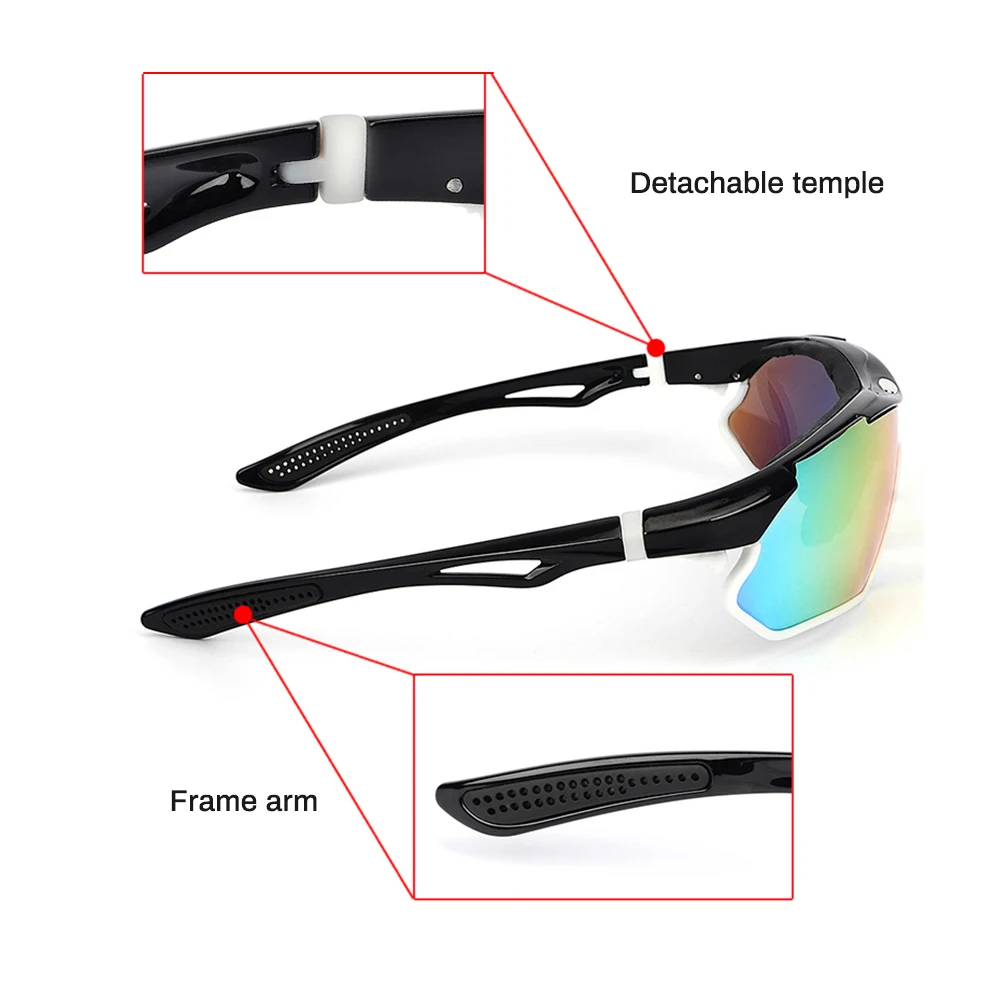 Gafas 100 Питер Саган Велоспорт Поляризованные спортивные очки велосипед UV400 ударопрочность линзы солнцезащитные очки бег альпинистские очки