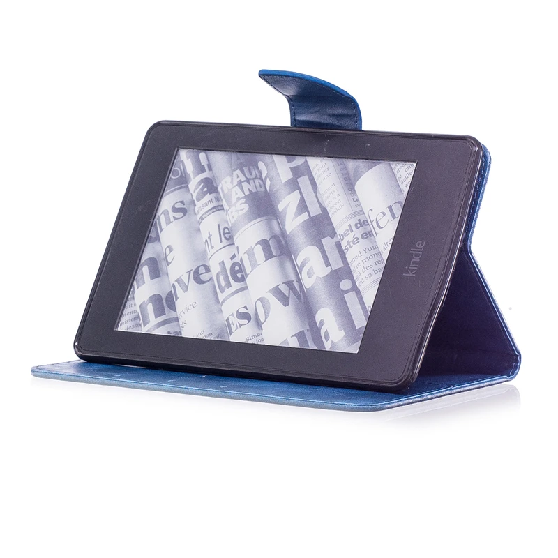 Ультра тонкий умный кожаный чехол-футляр на магните для Amazon Kindle Paperwhite " E-Reader 10th Generation Release