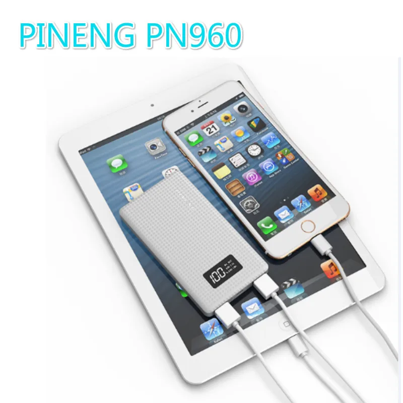 Внешний аккумулятор PINENG PN 960 6000 мАч/PN 969 20000 мАч для телефона | Мобильные телефоны и