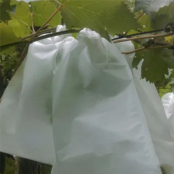 

Garden Non-woven Fruit Bag Vegetable Grapes Apples Protection Bags Agricultural Pest Control Anti-Bird Mesh Pouch Breeding Bag