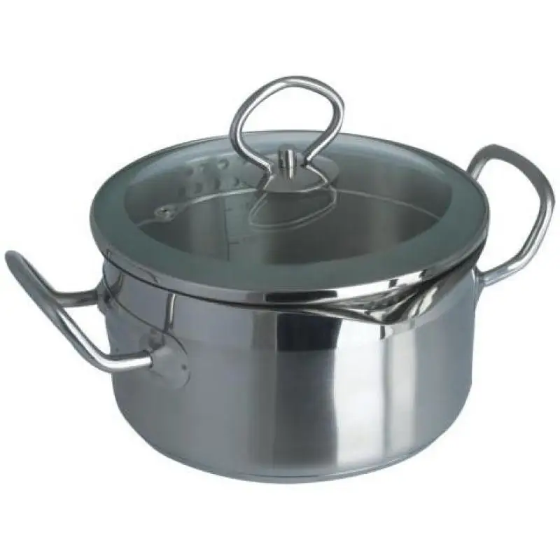 Кастрюля REGENT INOX, PASTA vitro, 1,8 л, с носиком