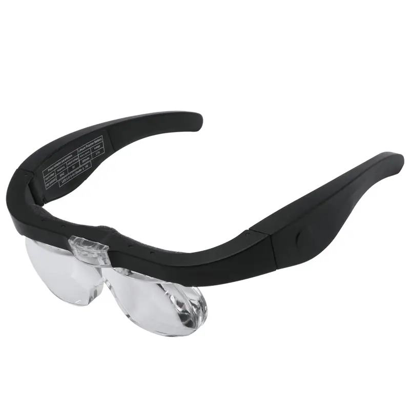 Magnifying Glasses Magnifier1.5X 2.5X 3.5X 5.0X USB Rechargeable With LED Light For Reading Jewelers Watchmaker Repair Wearing - Image 2