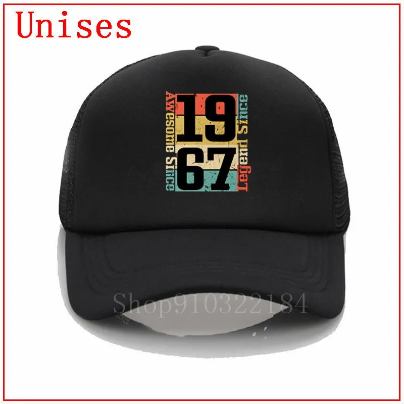 51th Birthday Shirt Awesome Since 1967 Funny Gift Idea Editio men baseball cap women dad hats designer casual ball caps | Аксессуары для