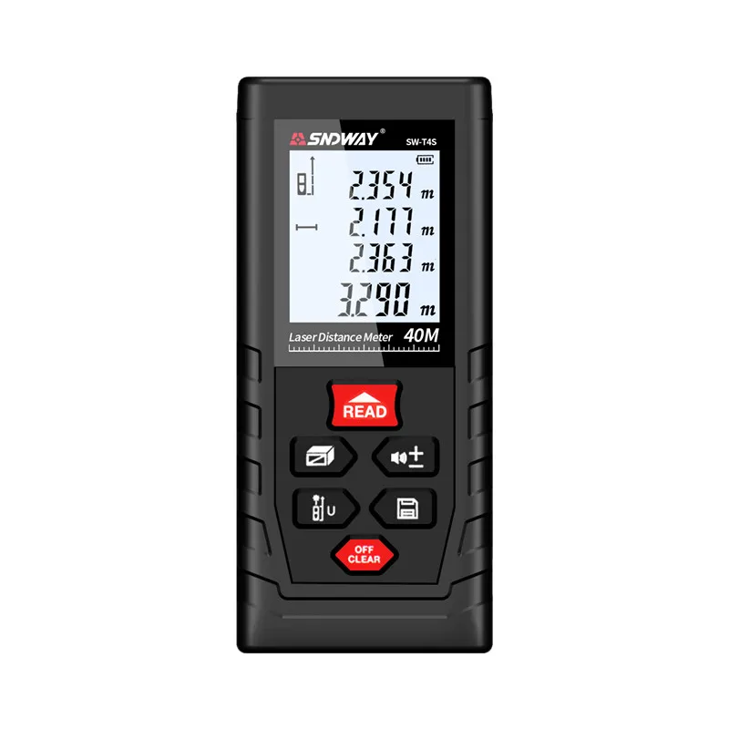 SNDWAY Laser Rangefinder Distance Meter Digital Range Finder 120m 100m 70m 50m Distance Measurer Electronic Angle Tape Ruler SNDWAY Laser Rangefinder Distance Meter Digital Range Finder 120m 100m 70m 50m Distance Measurer Electronic Angle Tape Ruler