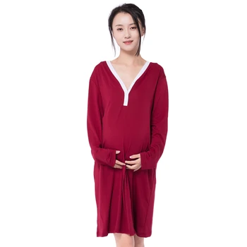 

Maternity Clothing Dress Pregnant Women Spring And Autumn Lactation Clothes For Nursing Clothing For Feeding Dresses For Feeding